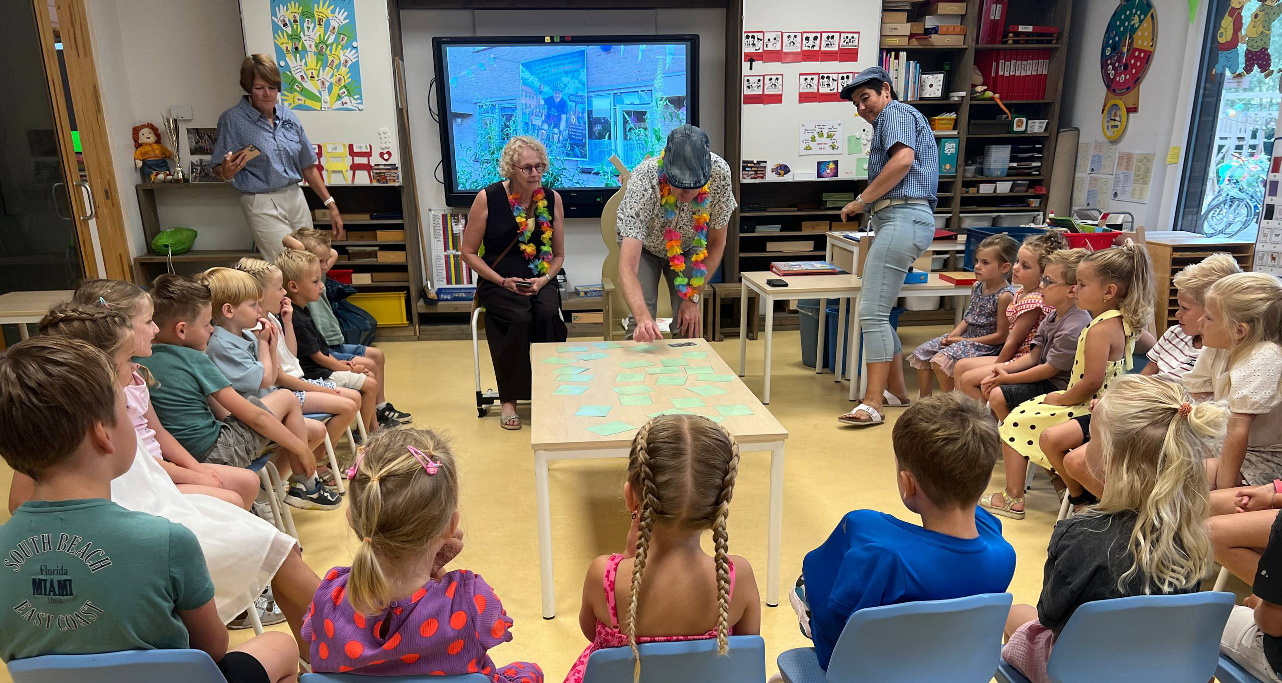 Foto: Dit had Albert Magré op zijn laatste schooldag niet zien aankomen