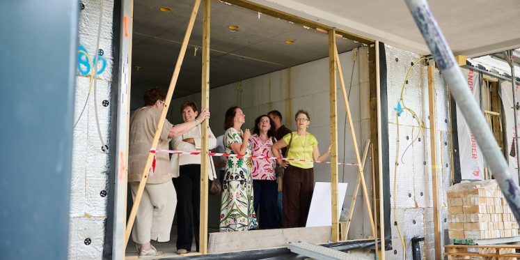 Foto: Hoogste punt locatie Mariënweide bereikt