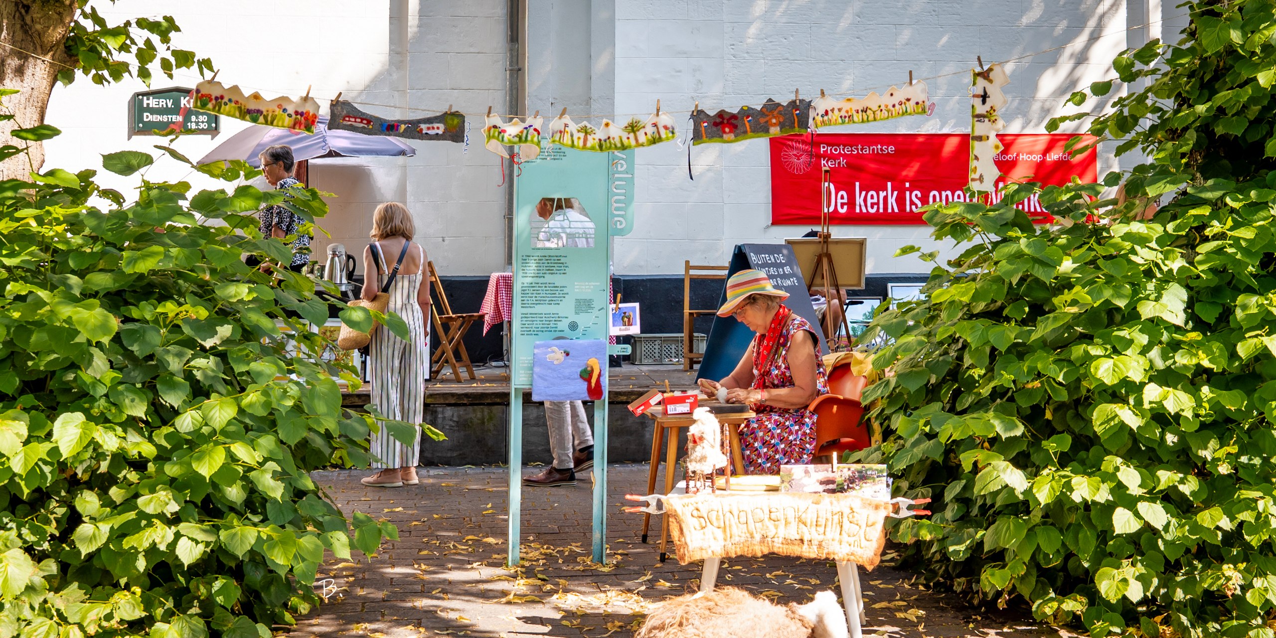 Foto: Kunstzinnige Zomermarkten in Nunspeet