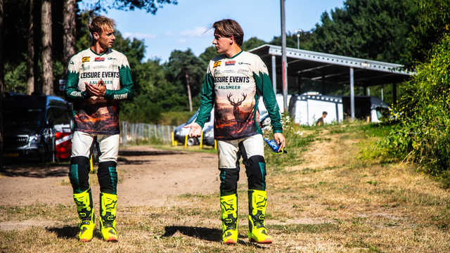 Foto: Streekcrossers Daan en Rico maken opwachting op Zwarte Cross
