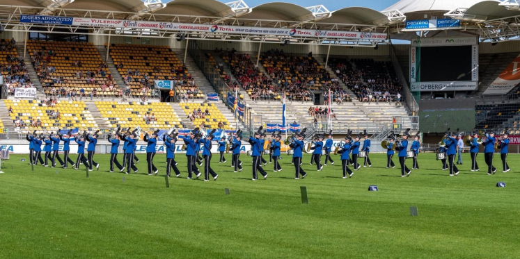 Foto: Van Limburg Stirum Band wint gouden medaille met lof tijdens WMC in Kerkrade