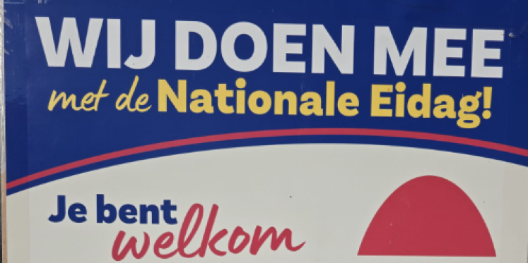 Foto: Boerderijwinkel Koemkolk heet u welkom tijdens Nationale Eidag op zaterdag 1 augustus