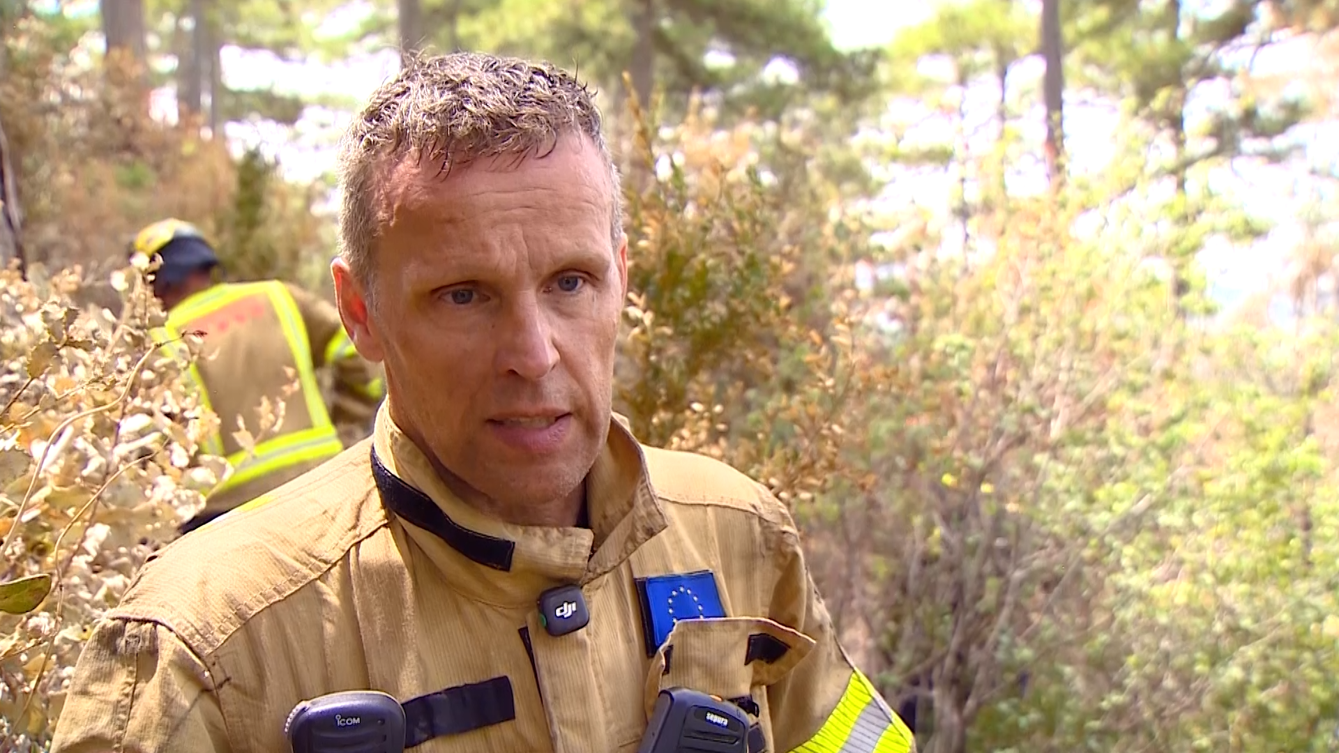 Brandweerman Arjan uit Elburg helpt mee bij bosbranden in Spanje