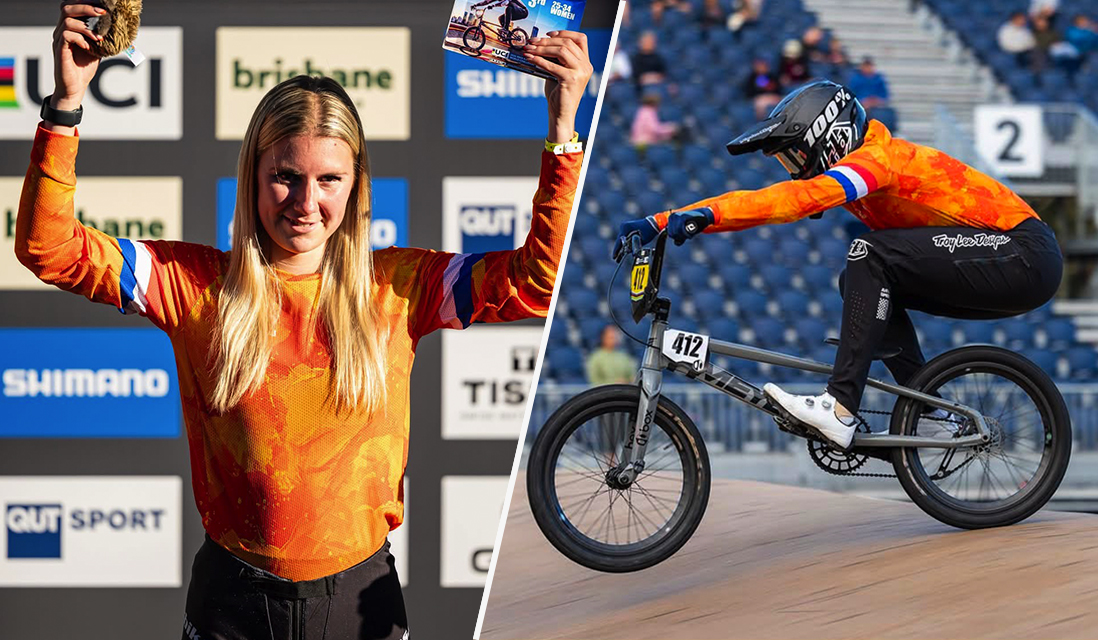 Foto: Gerlinda pakt WK-brons, Lenny toont karakter aan de andere kant van de wereld