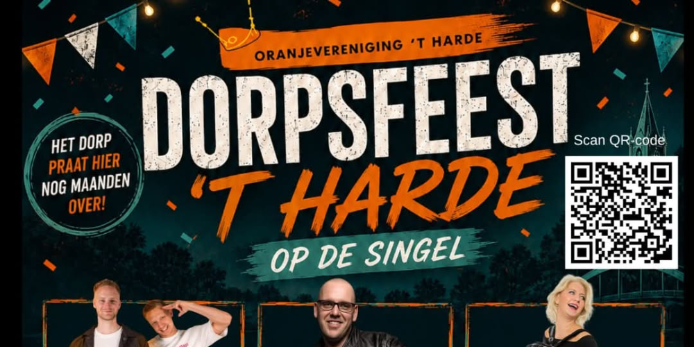 Foto: Dorpsfeest 't Harde