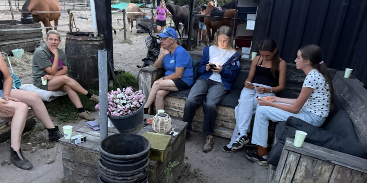 Foto: Column 'Zweten, zeuren en vooral veel lachen'