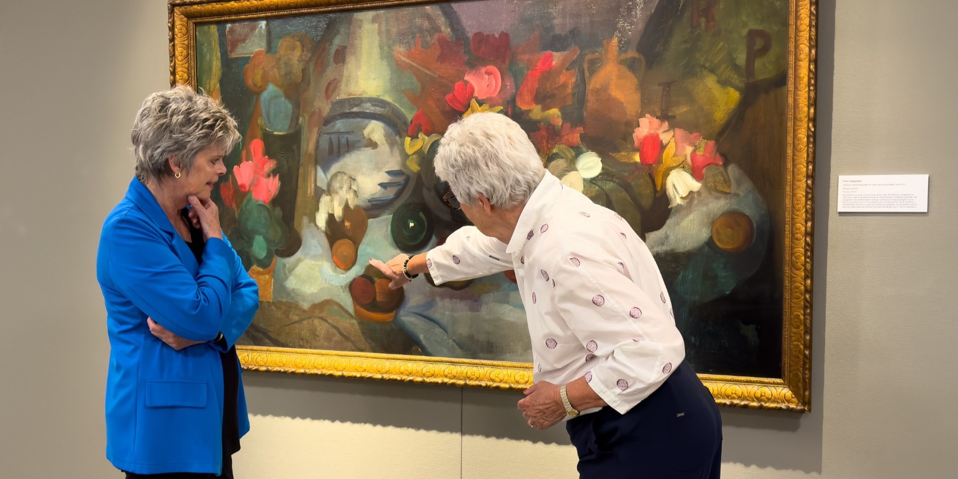 Foto: Hoe Greet de kunsthistorie van Nunspeet in stand houdt en de liefde voor kunst doorgeeft