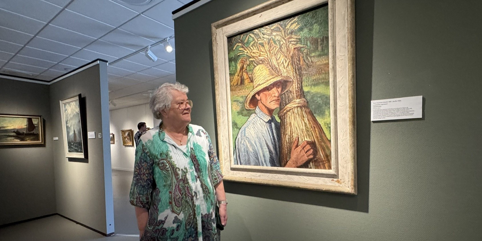 Foto: Hoe Greet de kunsthistorie van Nunspeet in stand houdt en de liefde voor kunst doorgeeft