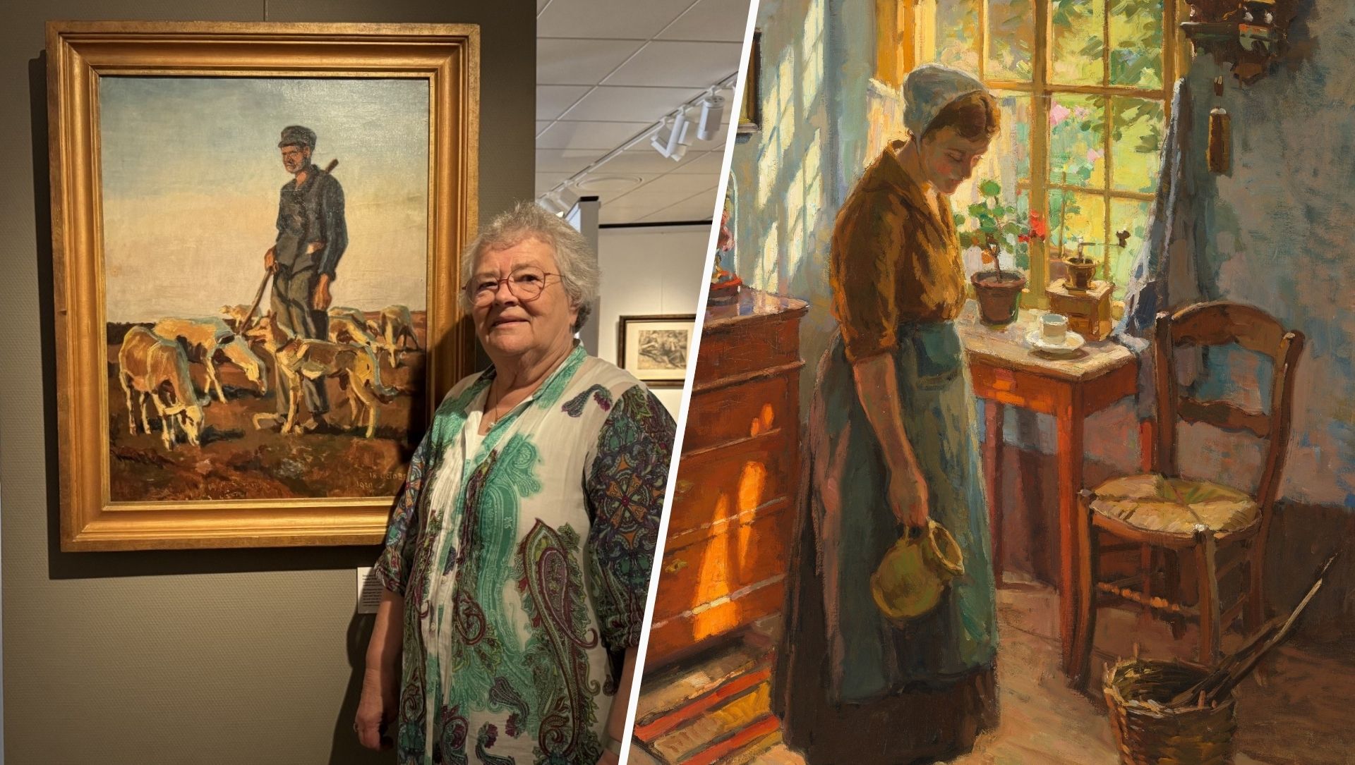 Foto: Hoe Greet de kunsthistorie van Nunspeet in stand houdt en de liefde voor kunst doorgeeft