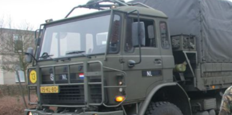 Foto: Militaire oefening in gemeente Elburg