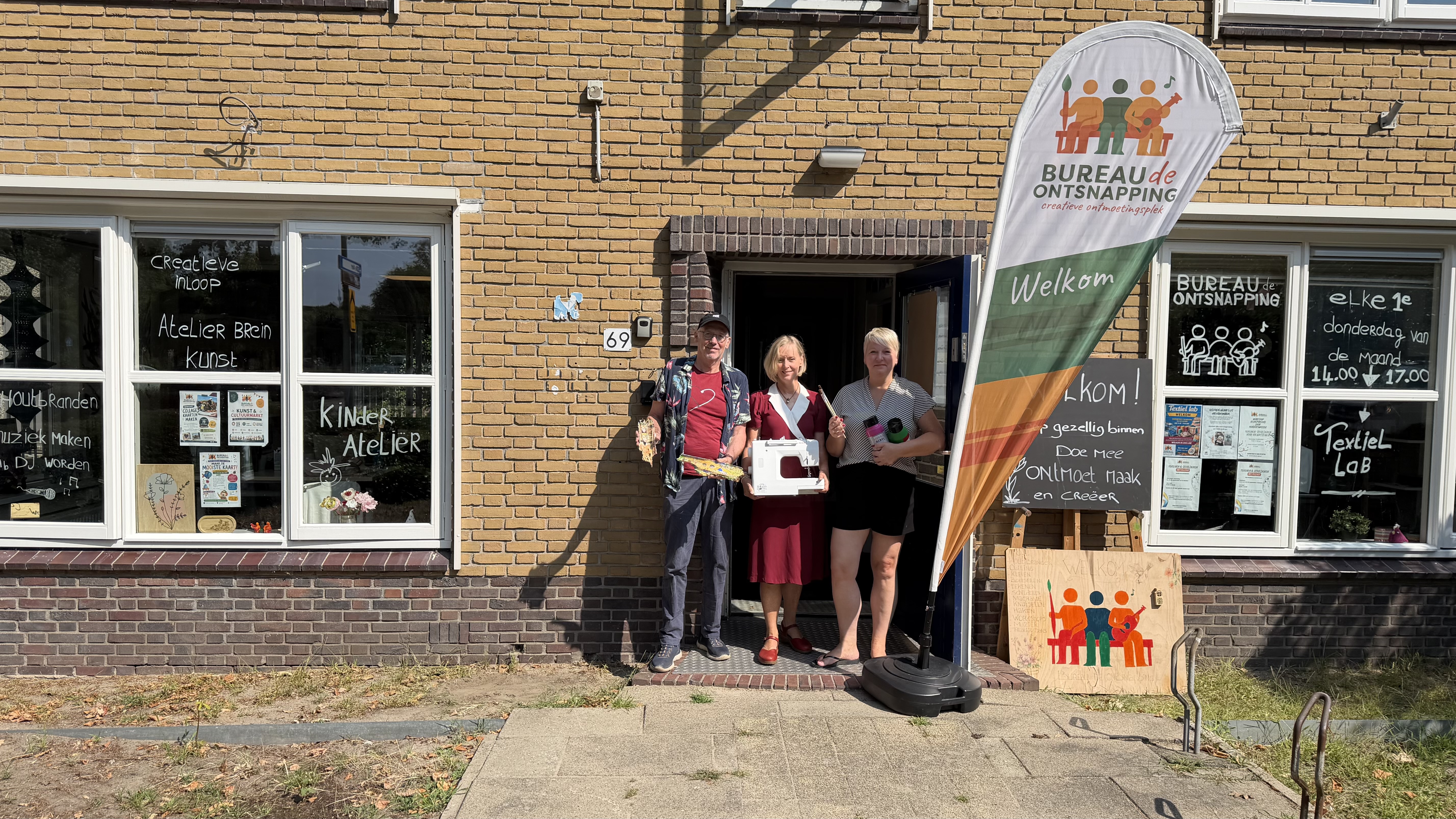 Foto: Door tekenen gaf Steefjan uit Putten de invloed van oorlog een plaats: ‘Creativiteit is een uiting van emotie en gevoelens’