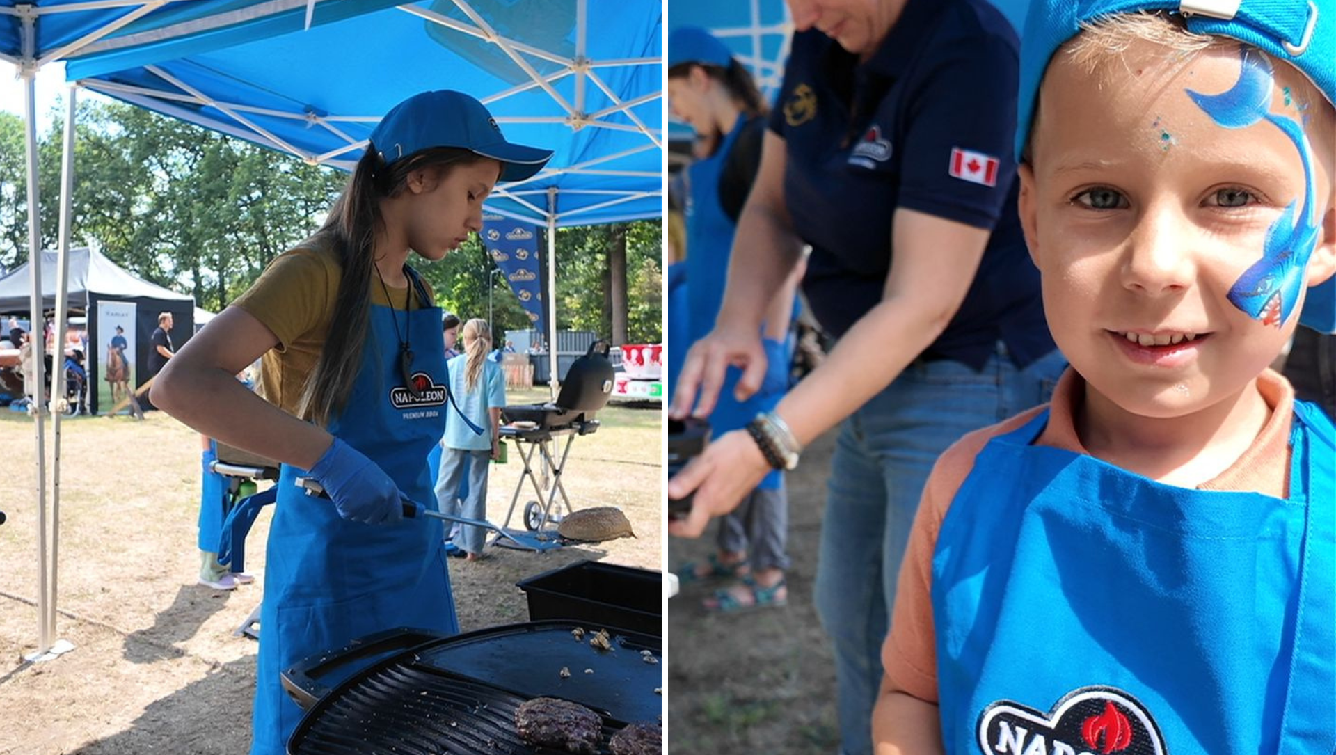 Foto: Jonge grillmasters krijgen les van meervoudig wereldkampioen barbecueën