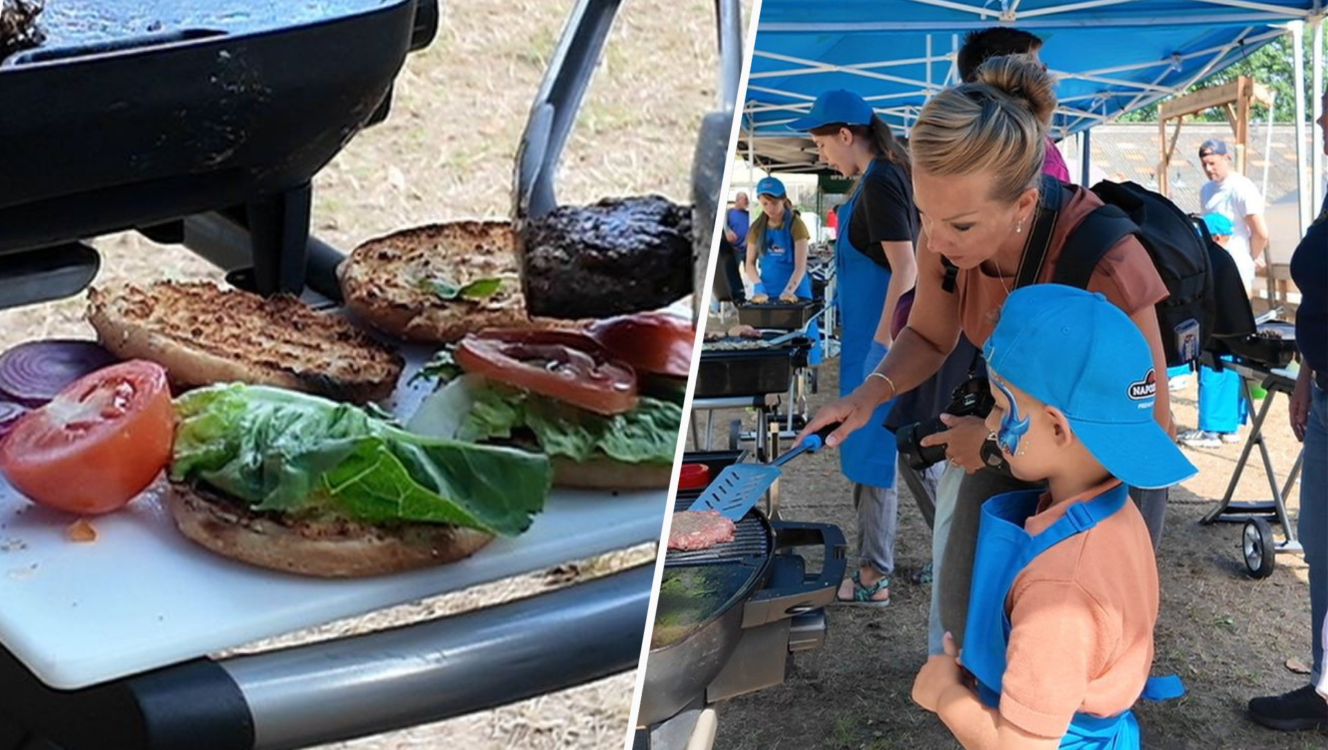 Foto: Jonge grillmasters krijgen les van meervoudig wereldkampioen barbecueën