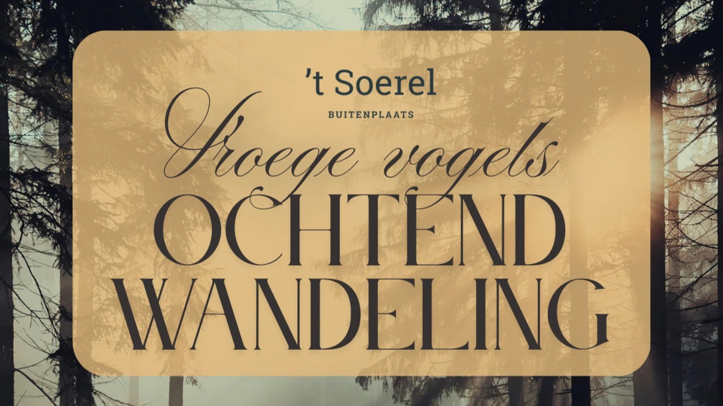 Foto: Vroege Vogels Ochtendwandeling