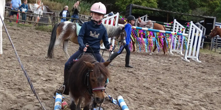 Foto: Schriktraining bij de Witte Wieven in Nunspeet