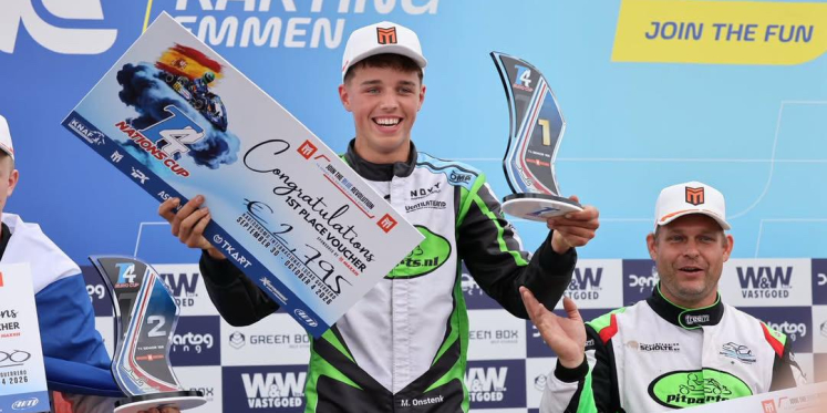 Foto: Winst voor #436 karter Jamie in Euro Cup