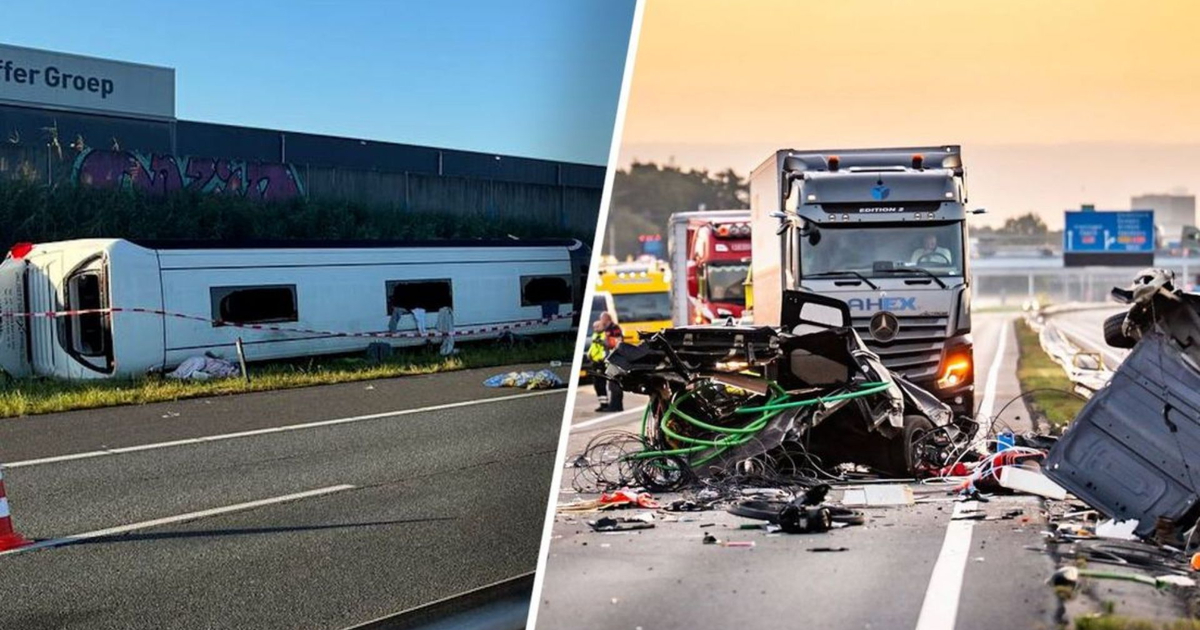 Twee scholieren nacht in ziekenhuis na ongeluk op A28