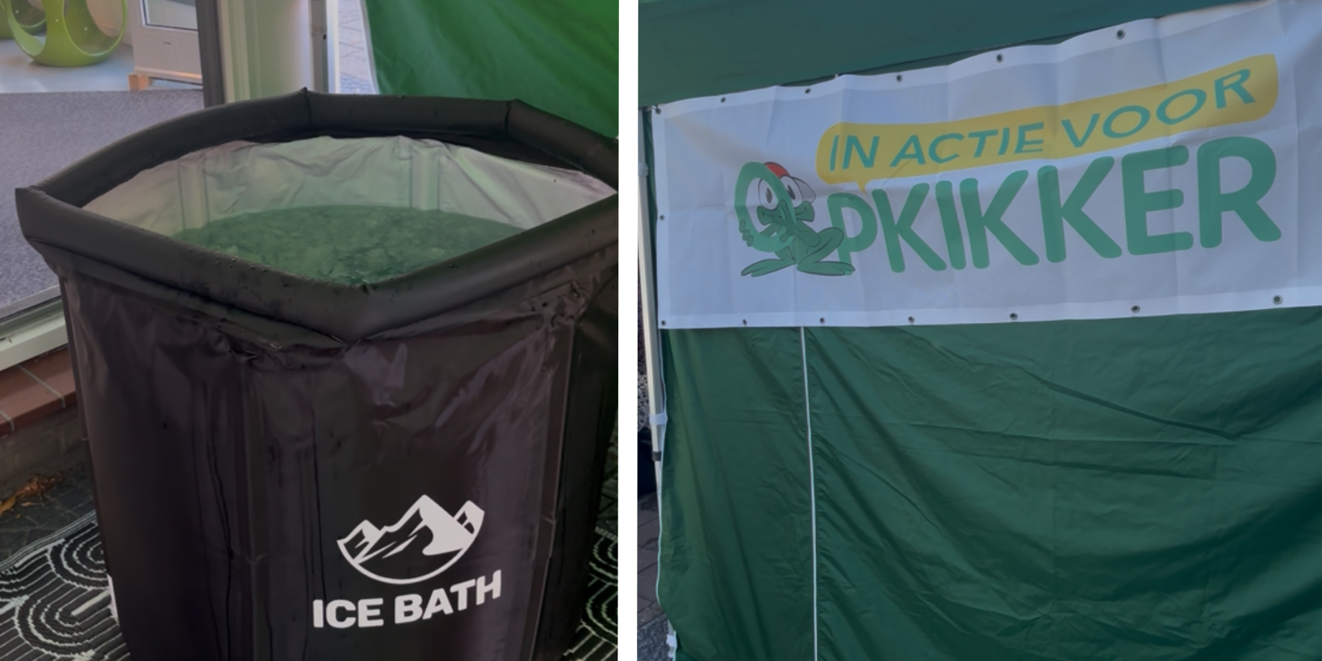 Foto: IJsbadchallenge: De kou in voor een warm doel