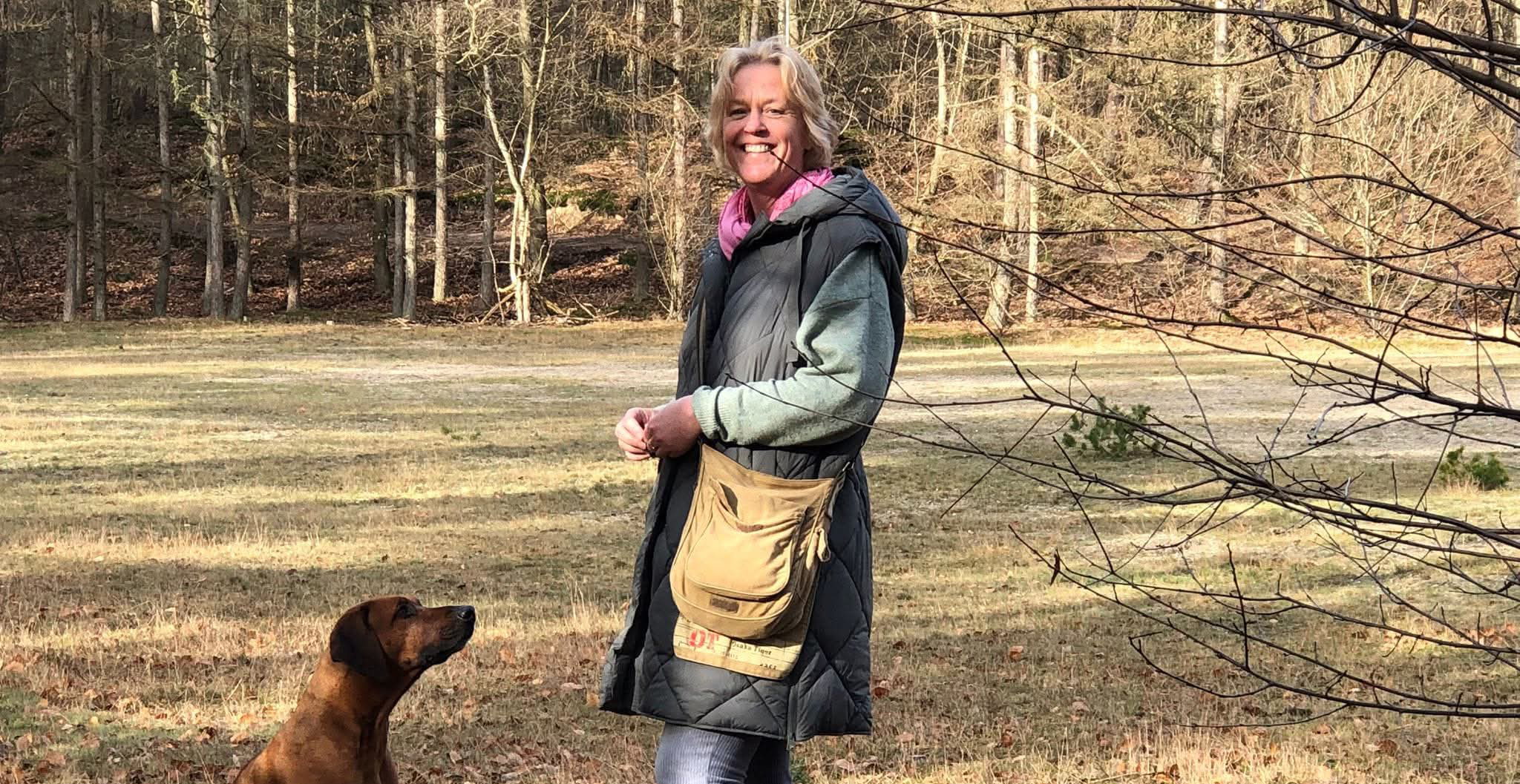 Foto: Daphne start hondenzoekgroep voor Nunspeet en Harderwijk: 'Nachtmerrie als je hond verdwijnt'