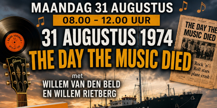 Foto: LOCO FM en LOEmedia herdenken 31 augustus 1974 met vier uur durende Veronica-special
