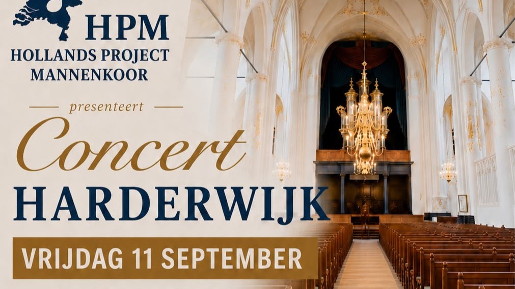 Foto: Concert Hollands Project Mannenkoor