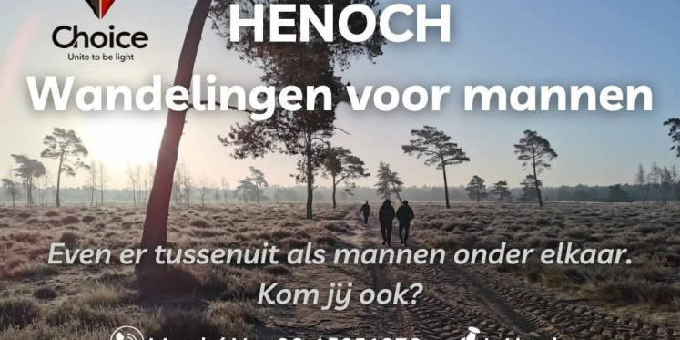 Foto: Wandeling voor mannen