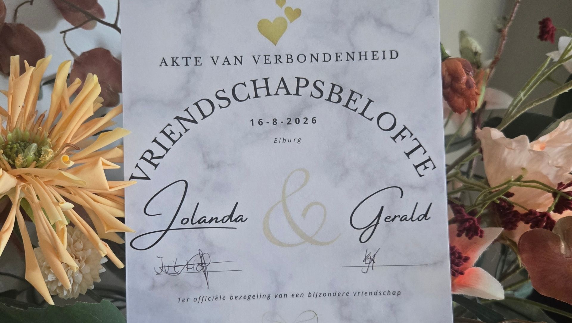 Foto: Van nepbruiloft naar een middag vol echte emoties in Museum Elburg