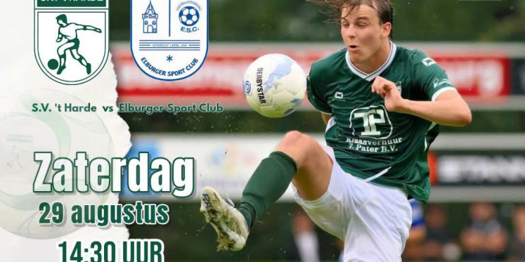 Foto: Voorbeschouwing 29 augustus: S.V. ’t Harde – ESC (KNVB-beker)