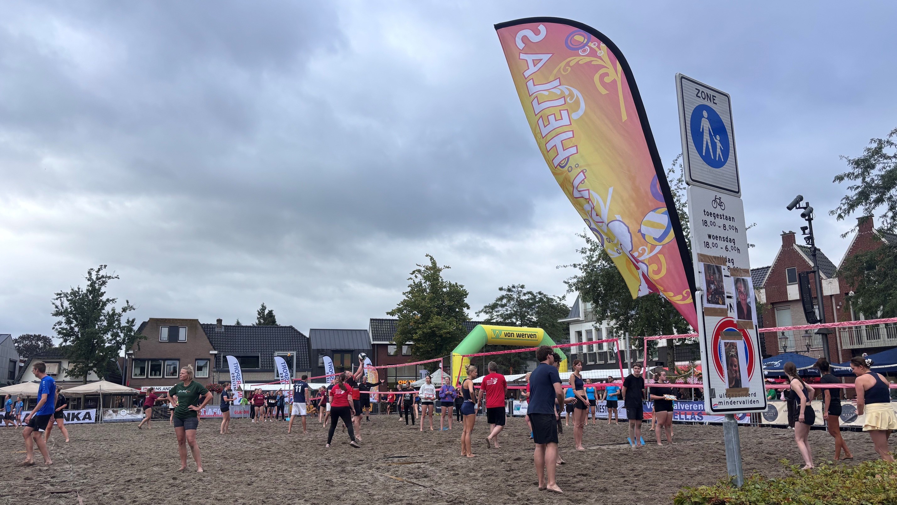Foto: Geslaagde herkansing voor Hellas Beachvolleybaltoernooi