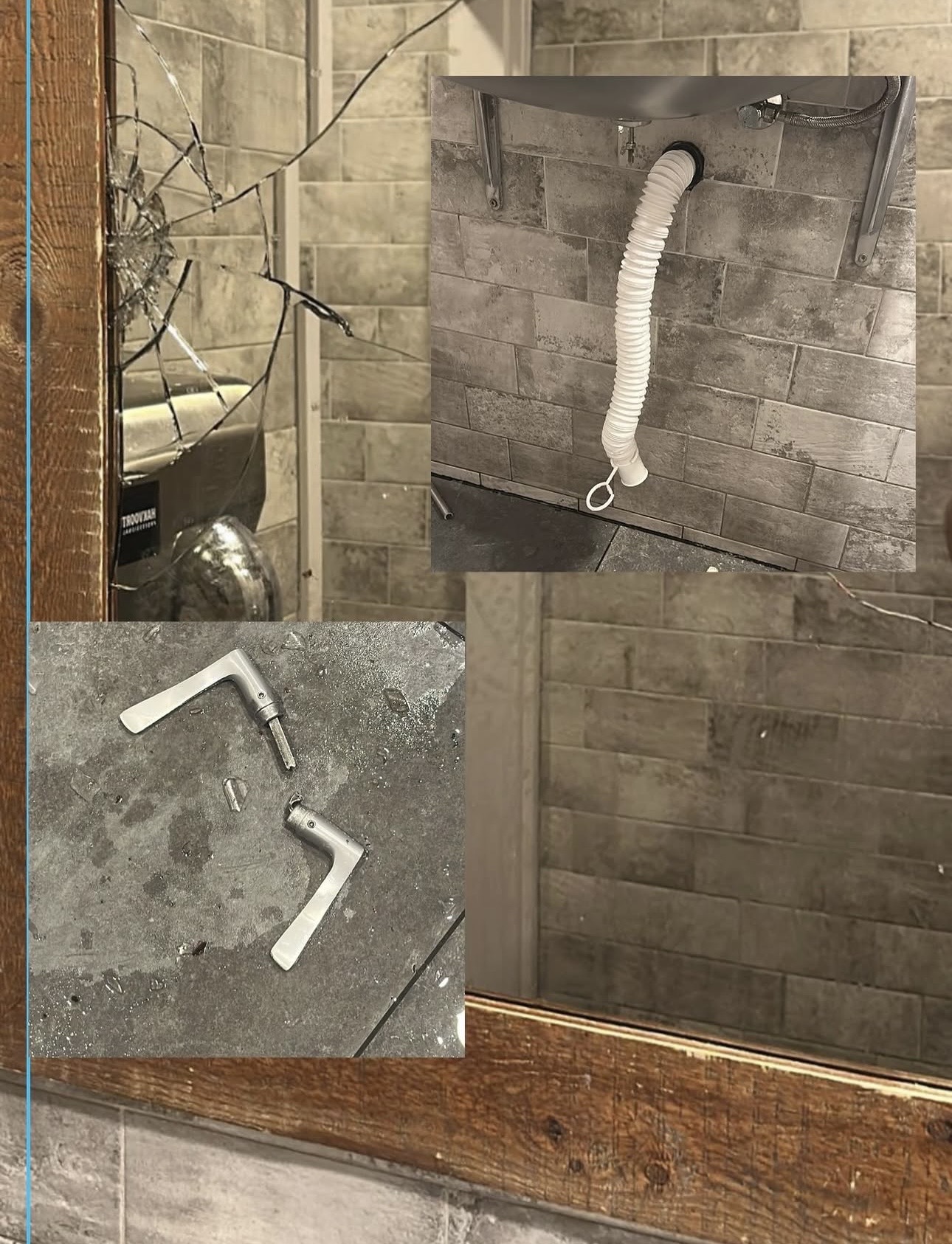Foto: Uitgaansnacht bij Dutch Pub De Zaak eindigt in mysterie: ‘Wie heeft de hele wc gesloopt?’
