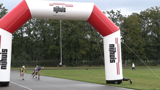 Foto: Jeugdtalenten strijden om Nederlandse titels tijdens NK Weg in Oldebroek