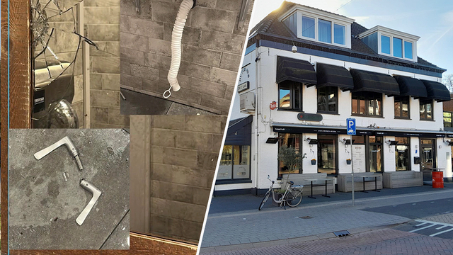 Foto: Camerabeelden tonen vernieling bij De Zaak, dader meldt zich