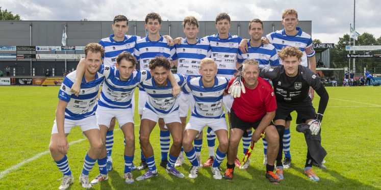 Foto: ESC met 2-1 onderuit tegen SV ’t Harde in de beker