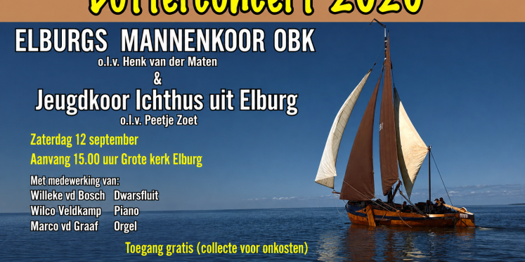 Foto: Traditioneel Botterconcert in de Grote Kerk Elburg