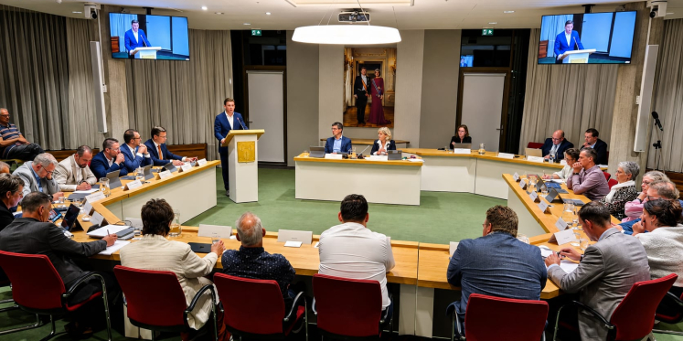 Foto: Wethouder Oldebroek gaat diep door het stof: dossier Oekraïense vluchtelingen ingeleverd en tijdelijk geen lintjes uitreiken