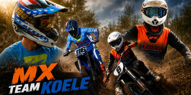 Foto: MX Team Koele maakt zich op voor spannende ontknoping motorcrossseizoen