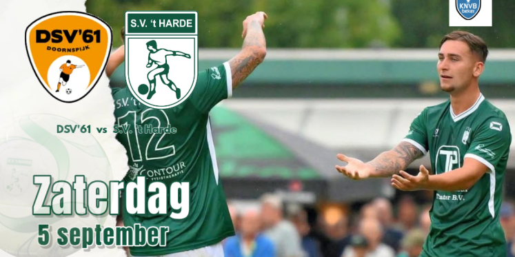 Foto: Derby DSV'61 - SV 't Harde