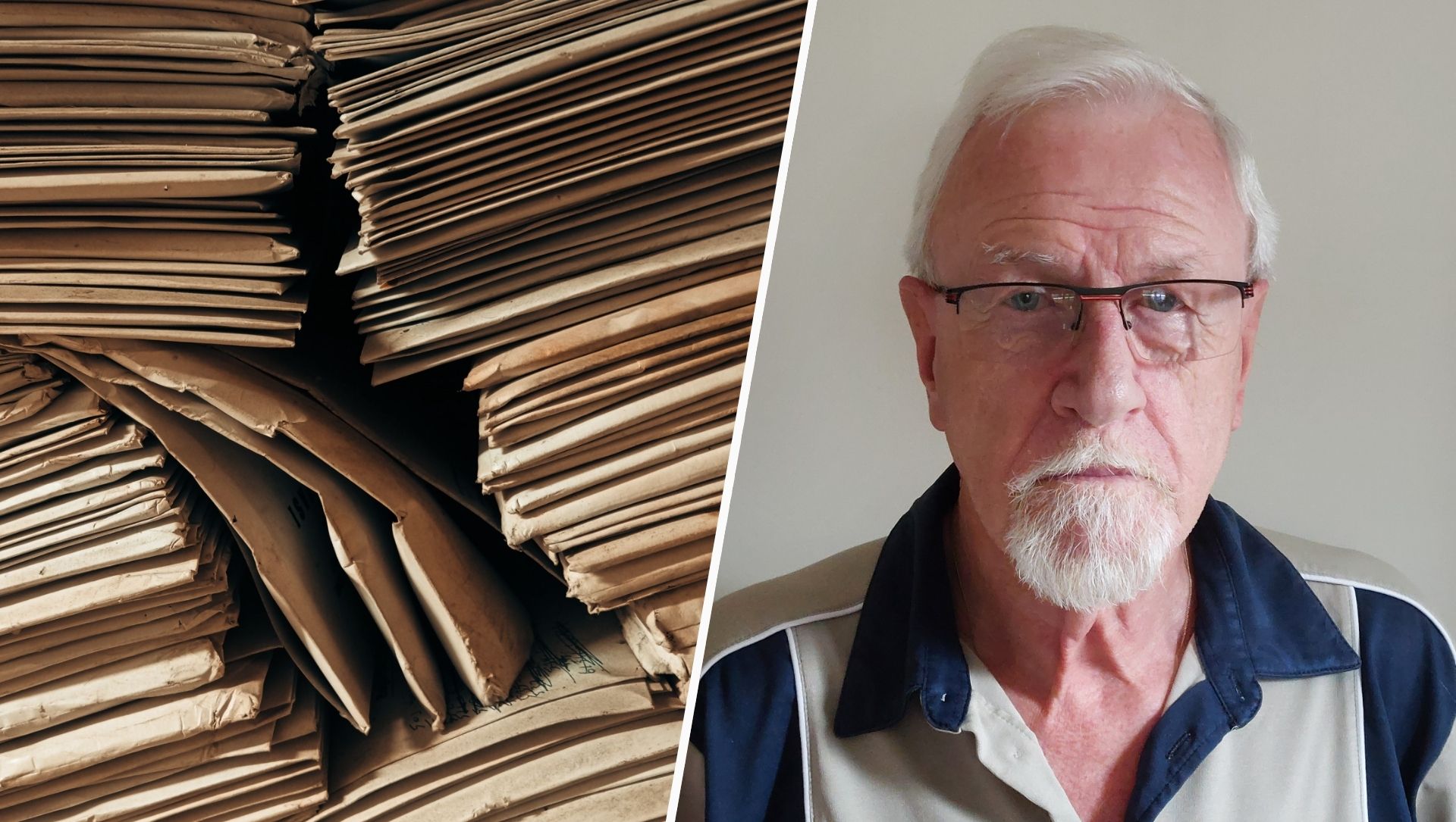 Foto: Hans bekijkt coldcasezaken in de hoop ze op te lossen: ‘Iemand is niet zomaar van de aardbodem verdwenen’