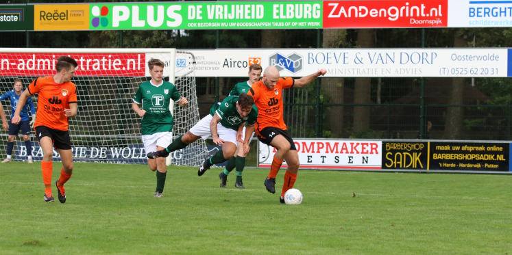 Foto: S.V. ’t Harde overtuigend langs DSV ’61