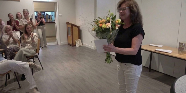 Foto: Edith Post 30 jaar dirigente