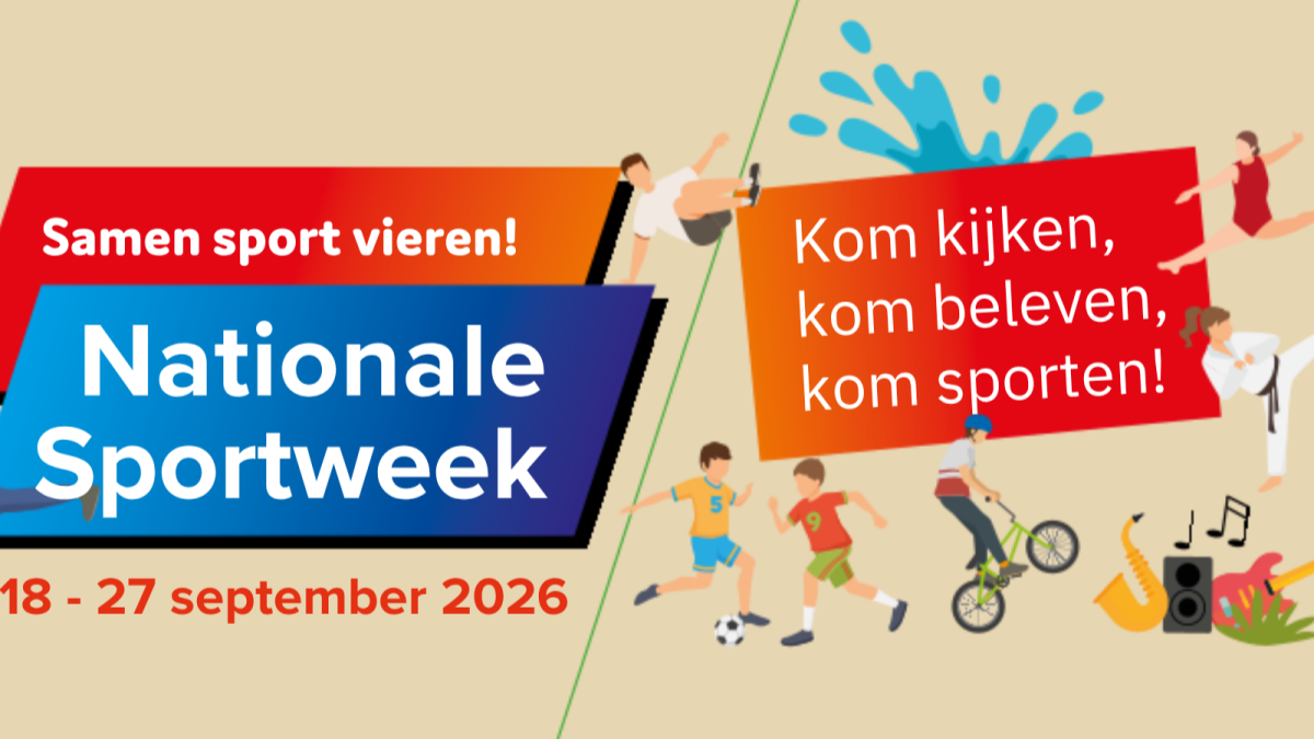 Foto: Programma Nationale Sportweek 2026 Nunspeet