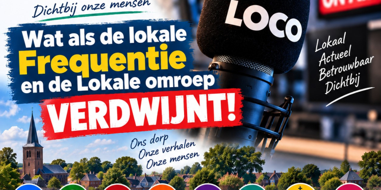 Foto: Wat vind jij: moet Loco Radio & TV ook na 2027 écht Loco kunnen blijven?