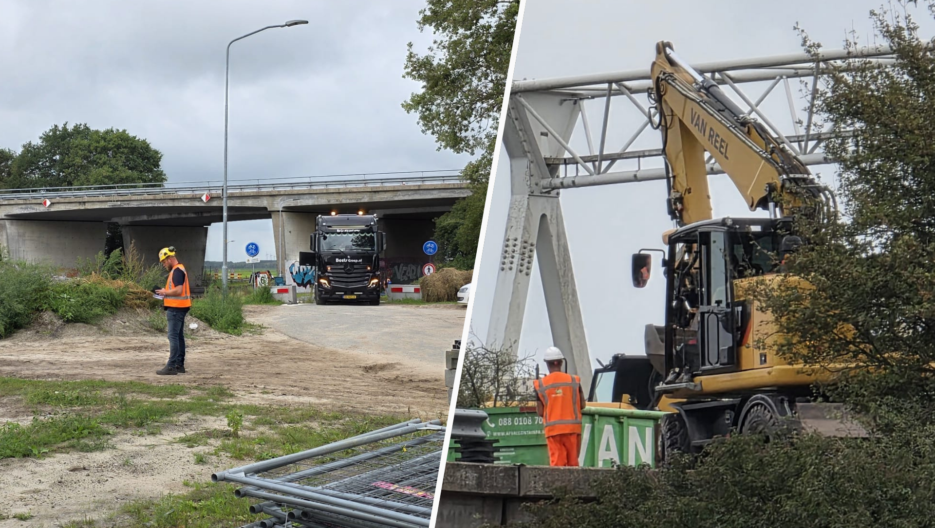 Foto: Nijkerk waarschuwt kabinet na A28-afsluiting: investeren in wegen en bruggen kan niet wachten
