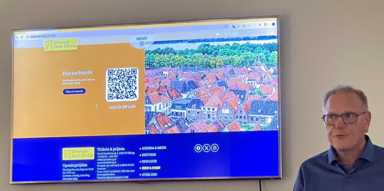 Foto: Nieuwe website Museum Sjoel Elburg