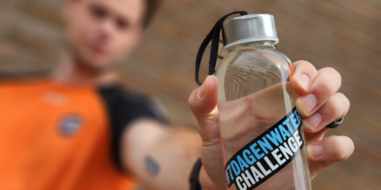 Foto: 'Drink je fit' 7dagenwaterchallenge
