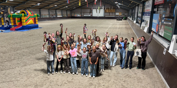Foto: Geslaagde Clubkampioenschappen 2026 bij Ponyclub Klein Maar Dapper