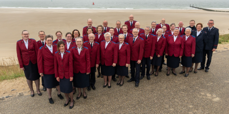 Foto: Concert Amsterdam Staff Songsters in Luctor Oldebroek