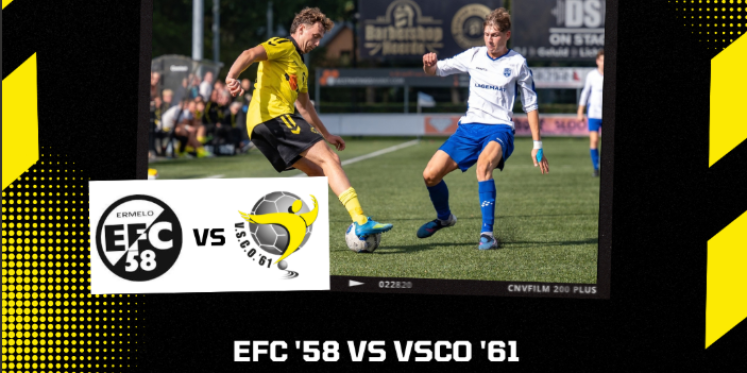 Foto: VSCO’61 opent competitie met uitwedstrijd tegen EFC’58