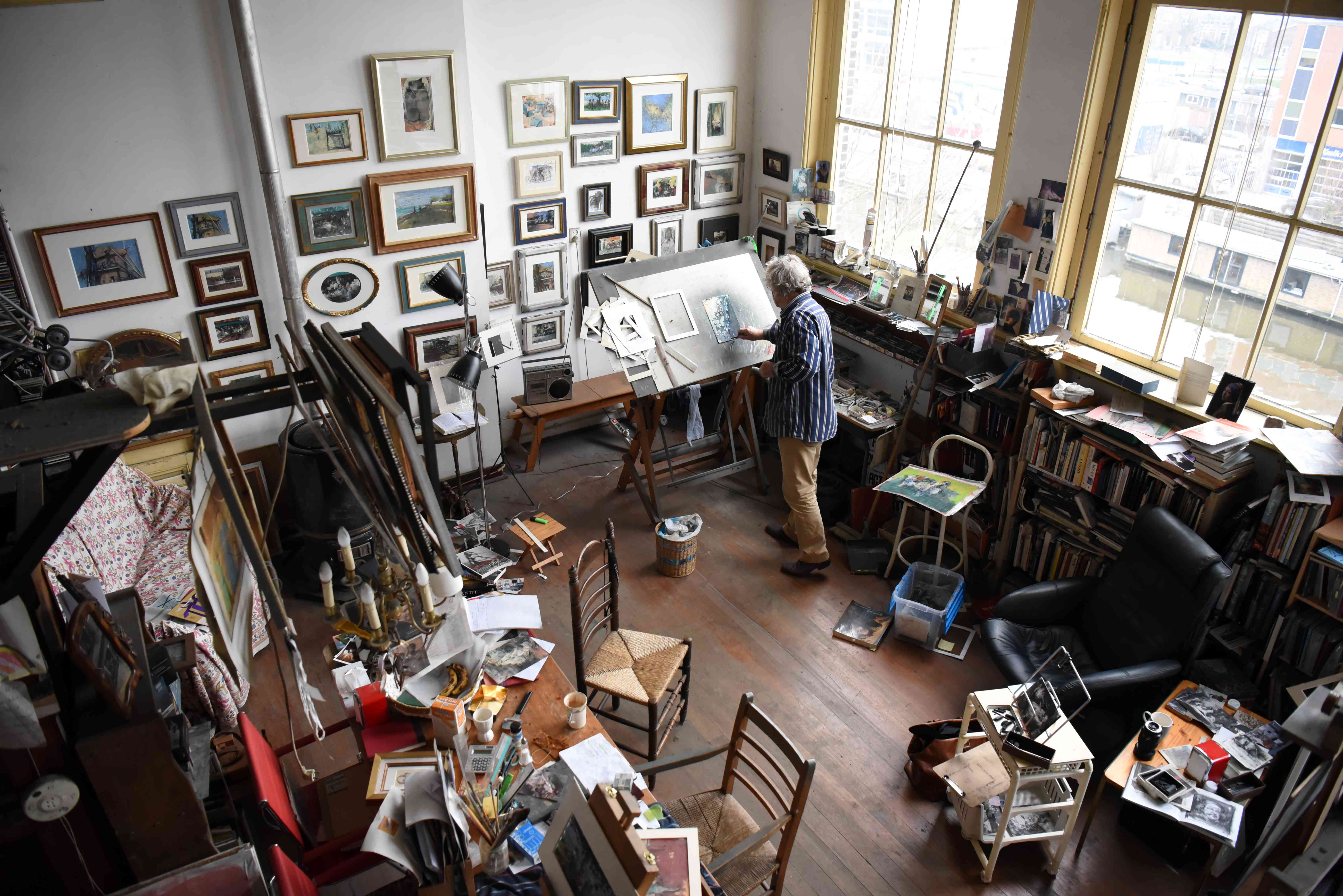Foto: Tentoonstelling: Onno Boerwinkel, een leven in pastel