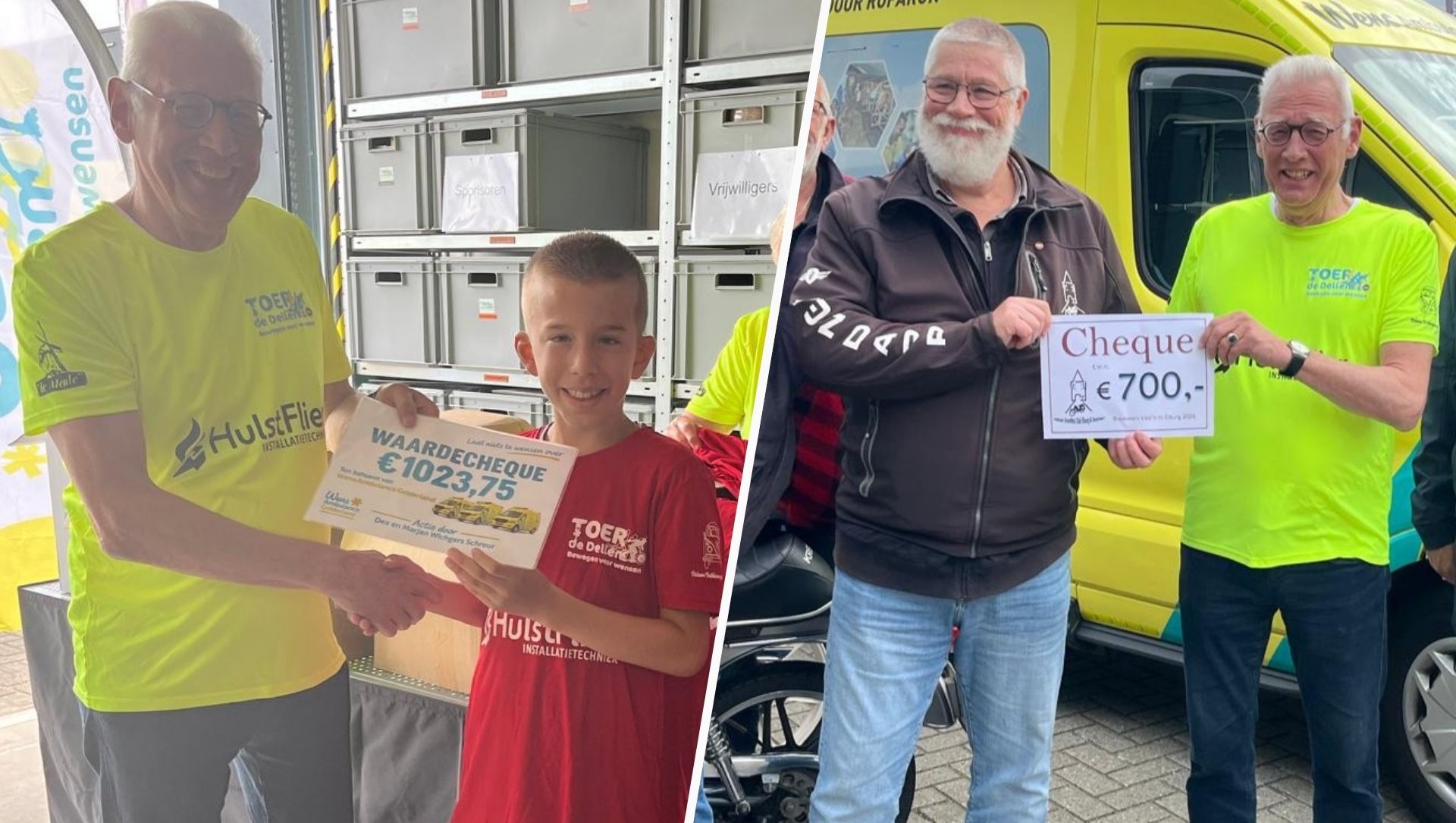 Foto: Totaalbedrag van afgelaste Toer de Dellen komt tijdens open dag op bijna 60.000 euro
